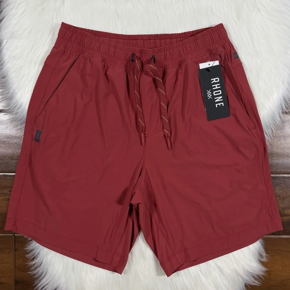 Rhone Men's Size Small Red Brick 7